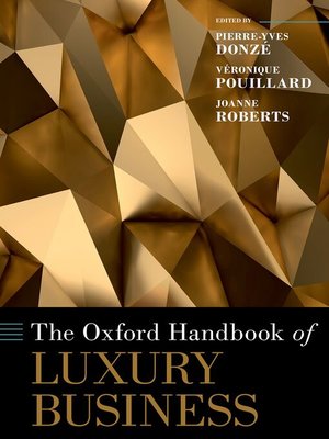 cover image of The Oxford Handbook of Luxury Business